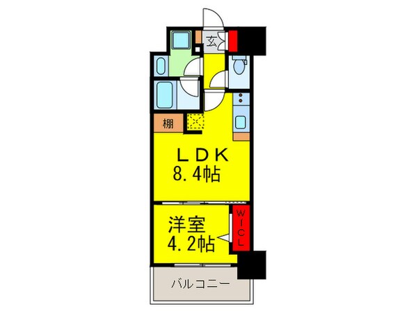 アーバネックス堂島の物件間取画像